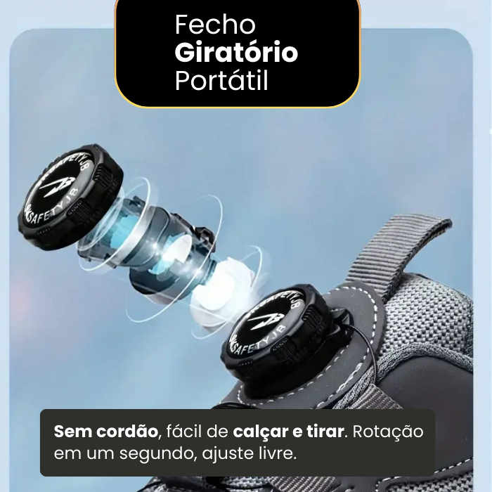 Tênis Indestrutível Defender Titan™ + Kit 3 Pares de Meia de brinde