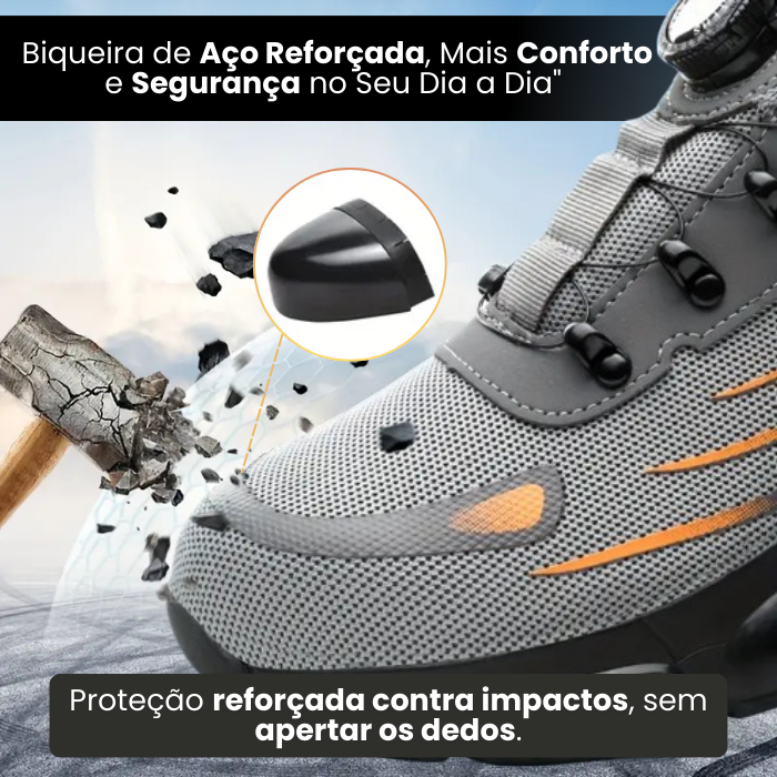 Tênis Indestrutível Defender Titan™ + Kit 3 Pares de Meia de brinde