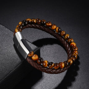 Pulseira Caramelo Olho de Tigre